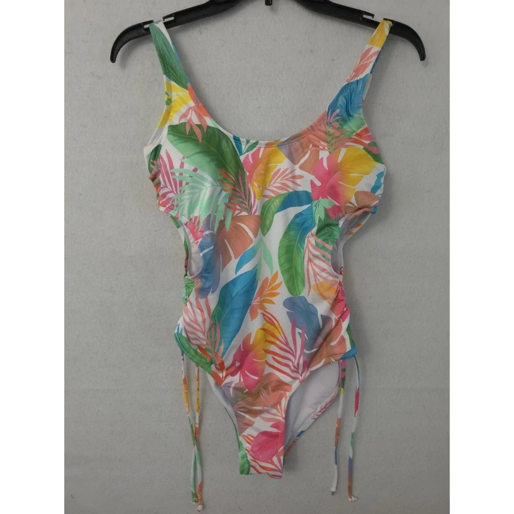 Hurley Women's One-Piece UPF‎ 50+ Stretch Swimsuit, MULTI COLOR Wonder, M